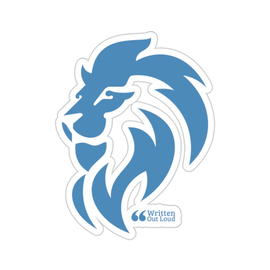 Courageous Lion Sticker